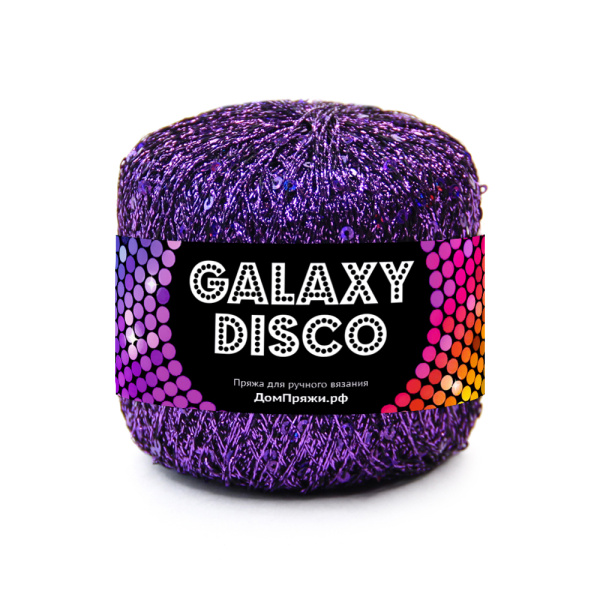 Пряжа Galaxy Disco пайетки