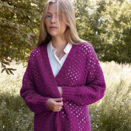 Журнал Lana Grossa: Hakeln N. 07, Сдержанный шик, AW 2024/25