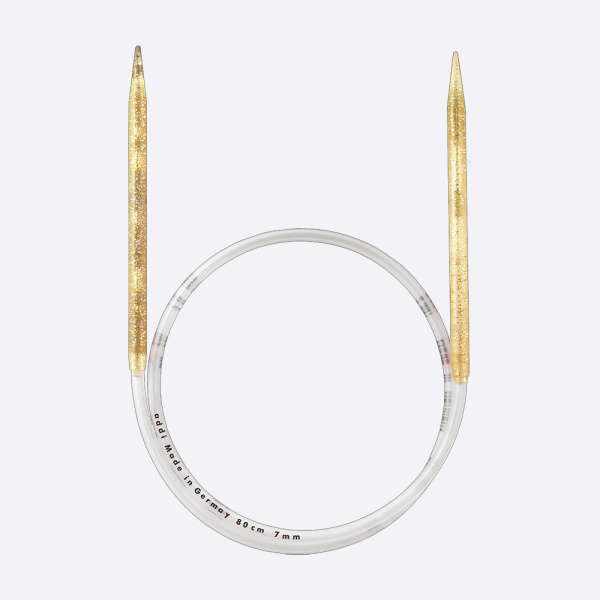 Спицы круговые Addi Champagner, 405-7