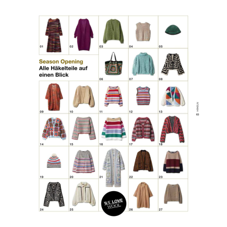 Журнал Lana Grossa: Hakeln N. 07, Сдержанный шик, AW 2024/25