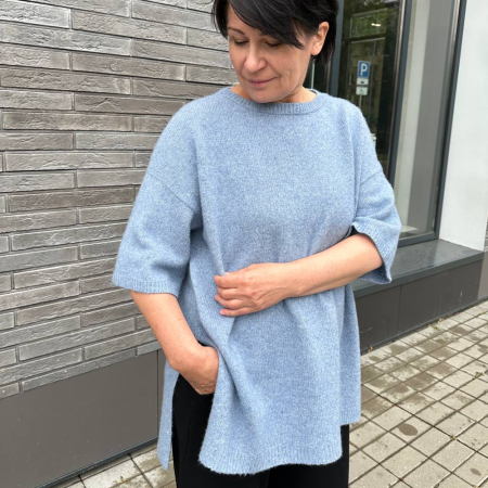 Описание вязания #Футболка_Тотемная