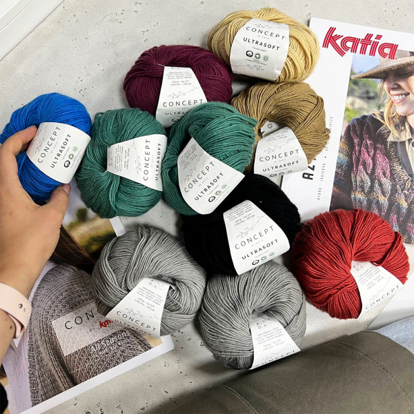 Пряжа Katia Ultrasoft