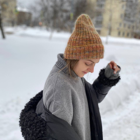 Описание вязания #Сверкающее_эскимо