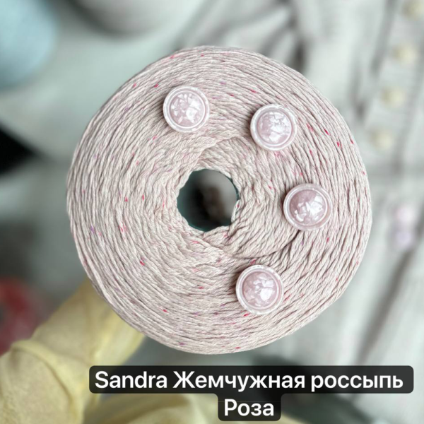 Пуговицы Sandra, Перламутр, размер 36