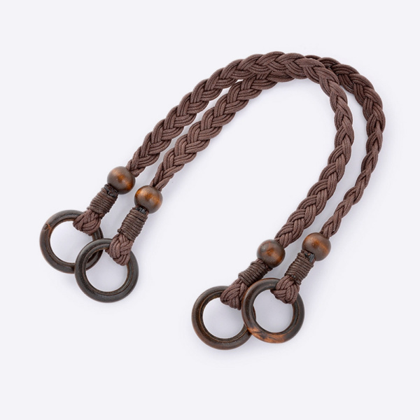 Ручки для сумки шнур вощеный пара