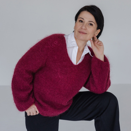 Описание вязания #Пушистое_тело