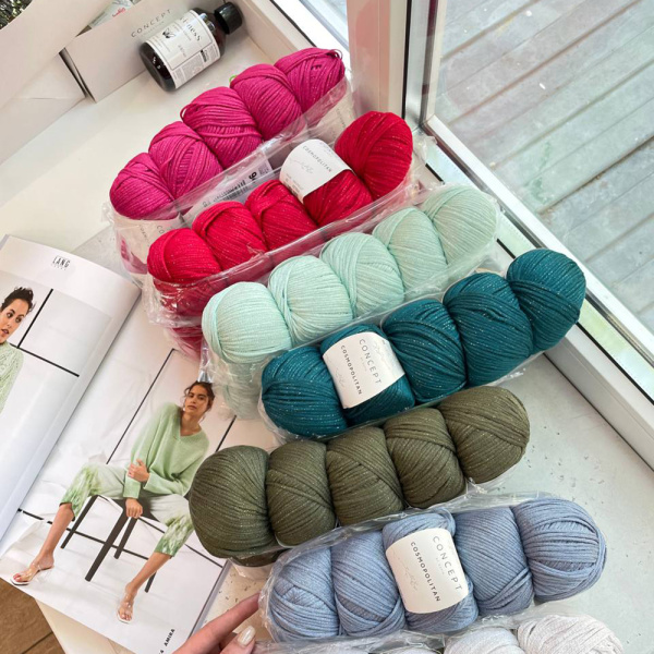 Пряжа Katia Cosmopolitan