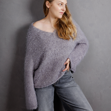 Описание вязания #Джемпер_PADLA