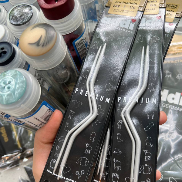 Спицы для вязания кос Addi Classic, 282-7