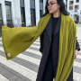 Кашемировый палантин by WoolDom, Лемонграсс