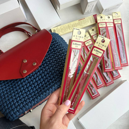 Крючок для вязания с ручкой ETIMO Red Tulip