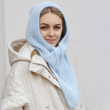 Описание вязания #Капор_Russian_woman