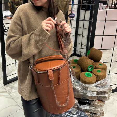 Сумка-органайзер проектная Muud "Saturn XL" Rich brown