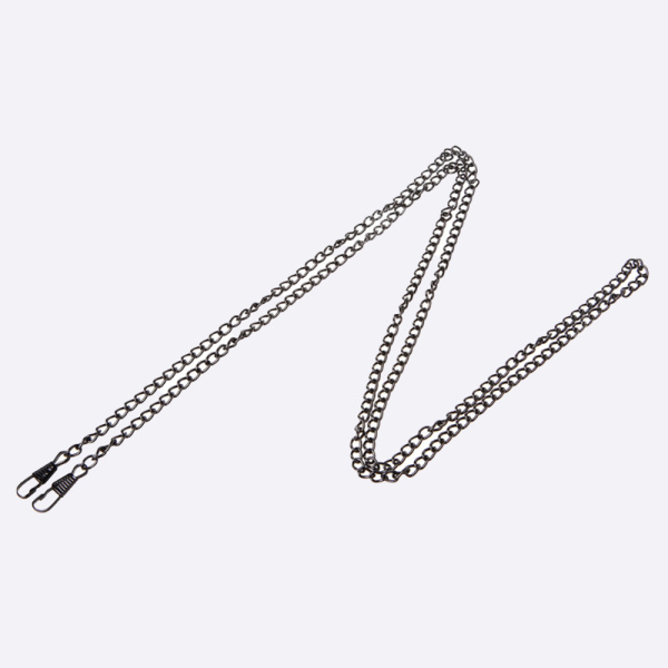 Цепь Тонкая с карабинами, 120 см