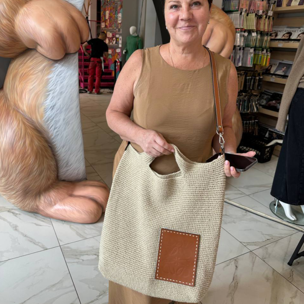 Набор для сумки Loewe Basik из натуральной кожи