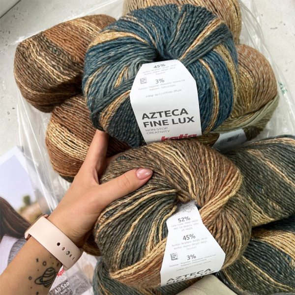 Пряжа Katia Azteca Fine Lux