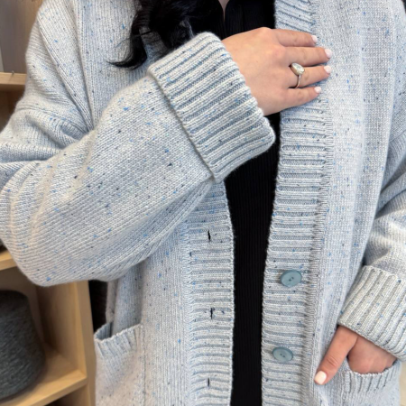 Описание вязания #Кардиган_Сверчок_в_кармане