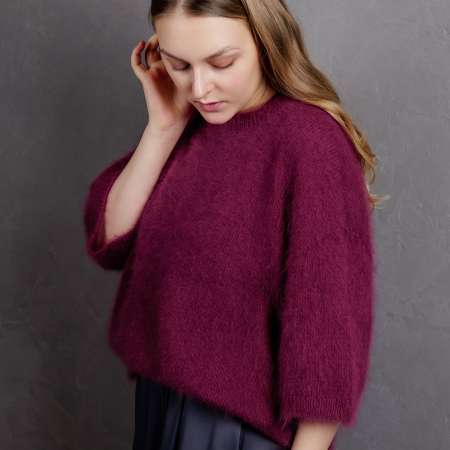 Описание вязания #Пушистая_лакрица