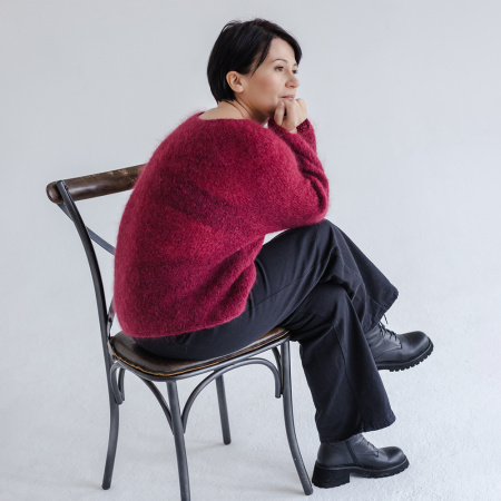 Описание вязания #Пушистое_тело