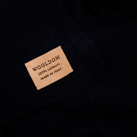 Кашемировый палантин by WoolDom, Блек Опиум