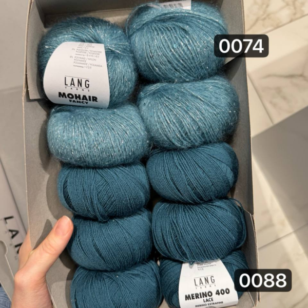 Пряжа Lang Merino 400 Lace