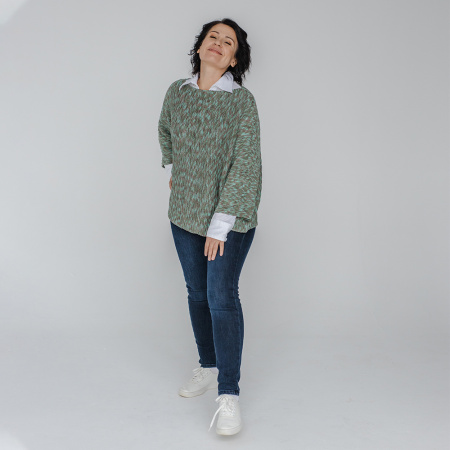 Описание вязания #Джемпер_распашонка