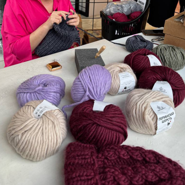 Пряжа Перуанская шерсть с Альпака