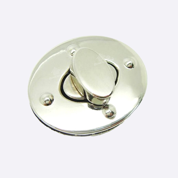 Замок для сумки Овал на 4х винтах