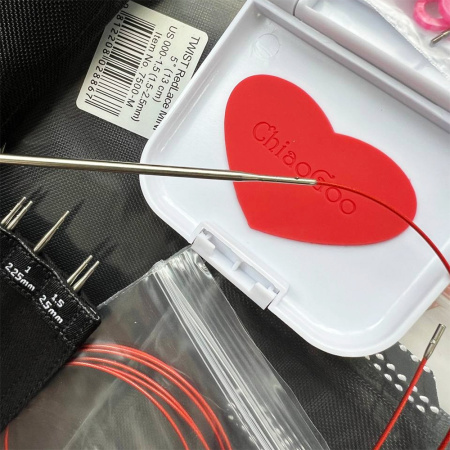 Набор спиц Chiaogoo Mini Twist Set 7500-M, 13 см