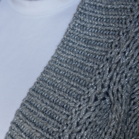 Описание вязания #Бомбер_Волнующий_волк