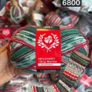 Пряжа Lana Grossa 4-х нитка Meilenweit 100 Merino Christmas