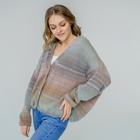 Описание вязания #Бомбер_года