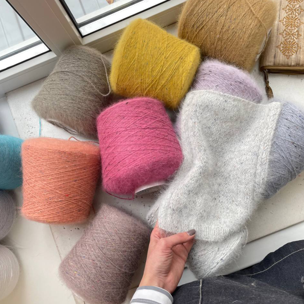 Бобина Ангора Angora Spiky Tweed