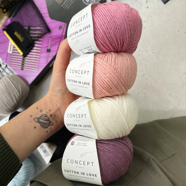 Пряжа Katia Cotton in Love