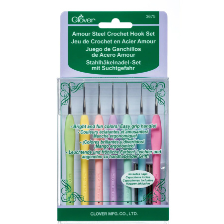 Набор крючков "Amour", 0,6-1,75 мм, Clover, 3675