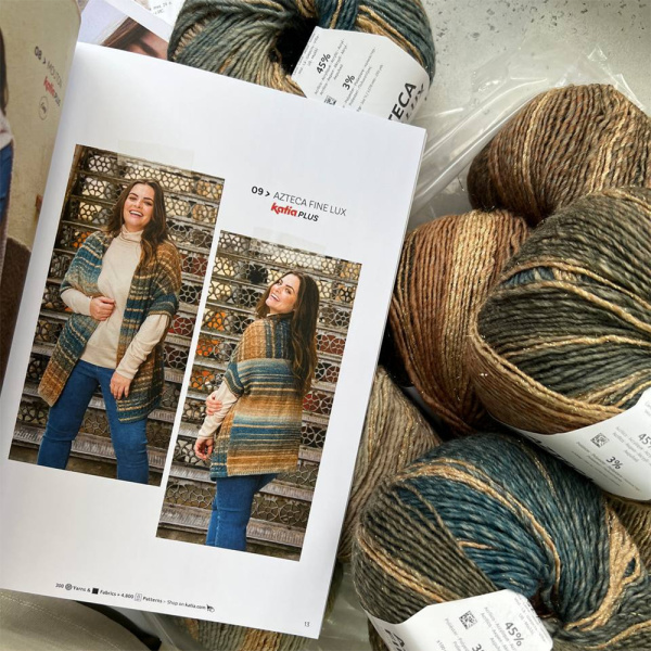 Пряжа Katia Azteca Fine Lux