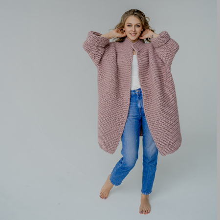 Описание вязания #Пальто_из_Перу