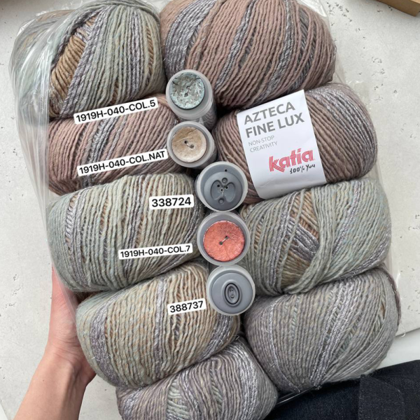 Пряжа Katia Azteca Fine Lux