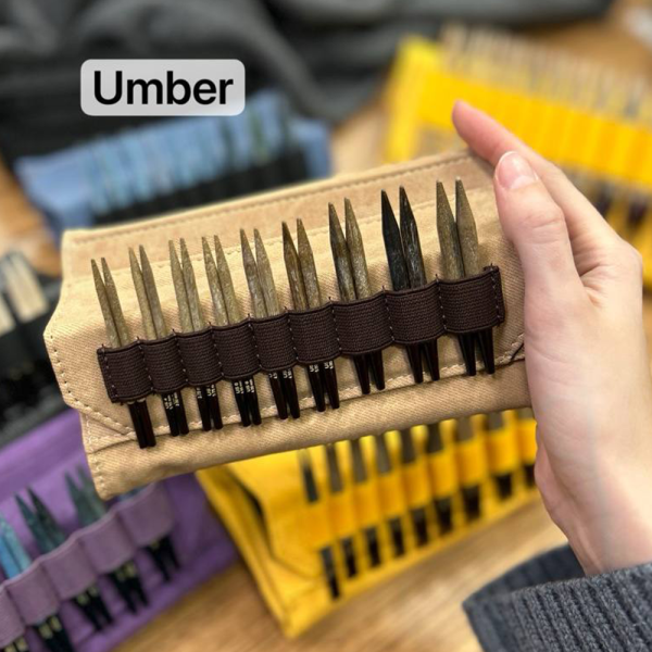 Набор спиц 7 см 9 пар LYKKE Umber