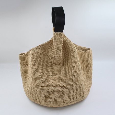 Описание вязания #Сумка_мешок