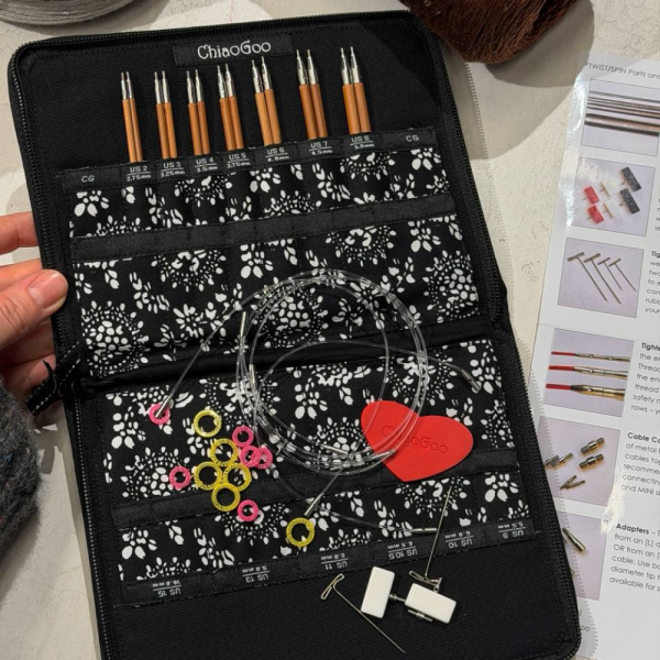 Набор спиц Chiaogoo Spin Small 2400-S, 10 см