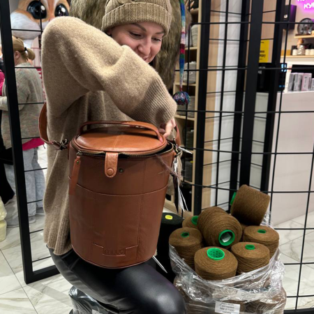 Сумка-органайзер проектная Muud "Saturn XL" Rich brown