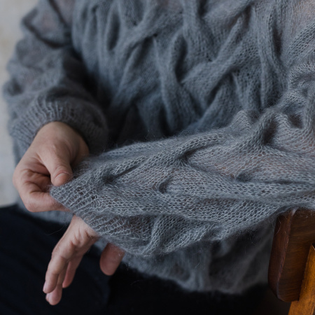 Описание вязания #Свитер_Шарлотка