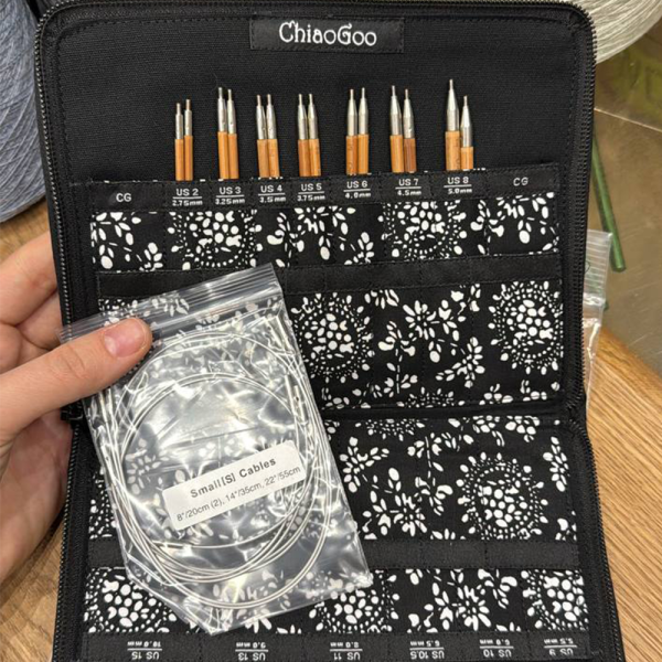 Набор спиц Chiaogoo Spin Small 2400-S, 10 см