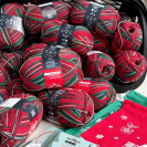 Пряжа Lana Grossa 6-ти нитка LUREX Meilenweit 6-PLY 150 Merino Christmas