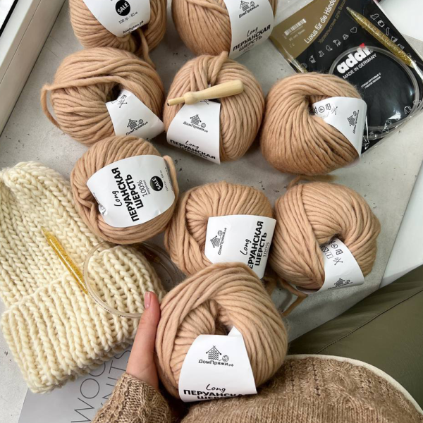 Пряжа Перуанская шерсть с Альпака