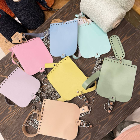 Набор для сумки Миник из натуральной кожи