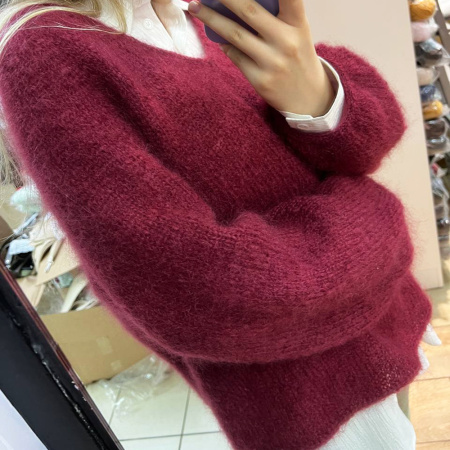 Описание вязания #Пушистое_тело