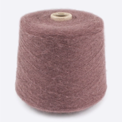 Бобина мохер LOVE ❤ MOHAIR 1/10 (70% кидмохер, 30% нейлон), 1000 м. (212, Лиловый)